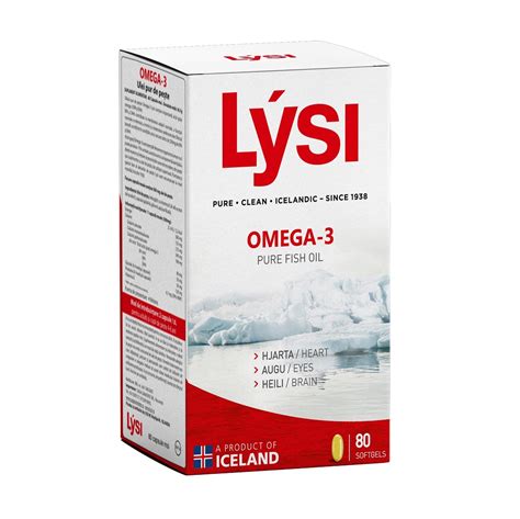 omega 3 lysi 80 capsule